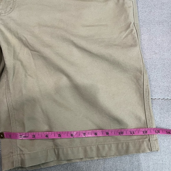 [38]Mountain Khakis Tan Flat Front Alpine Utility Short Outdoor Hiking Workwear - Picture 8 of 12